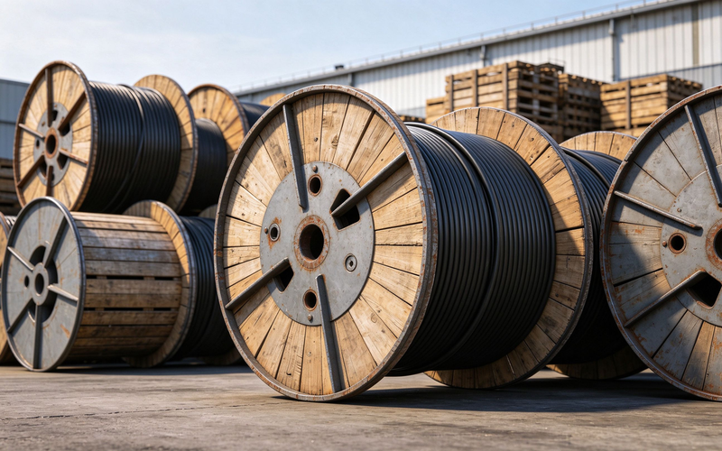 Industrial assets and cable reels